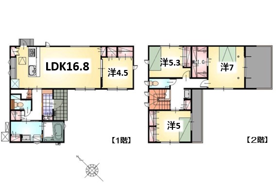 藤枝市五十海一丁目中棟【4/4、4/5オープンハウス開催！/内覧可能】