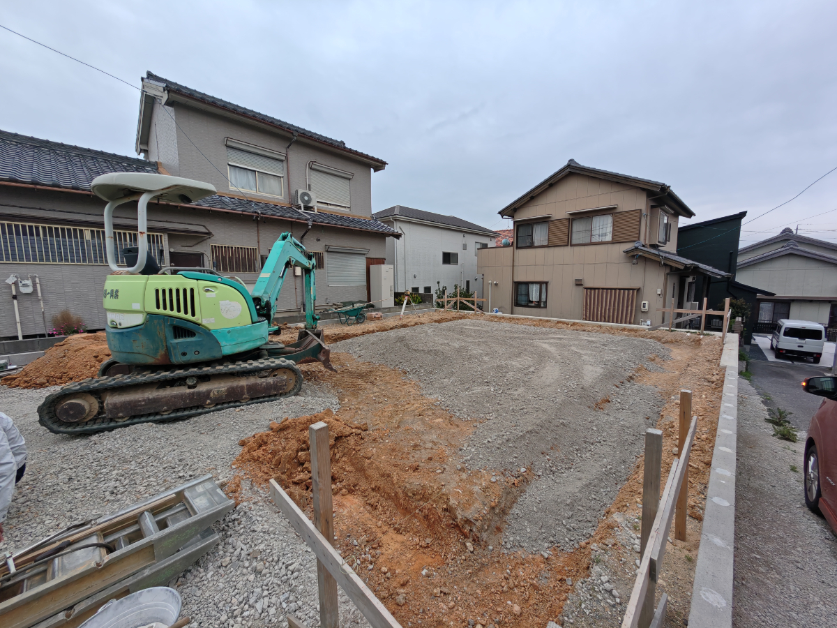 知多郡武豊町4期【基礎工事】