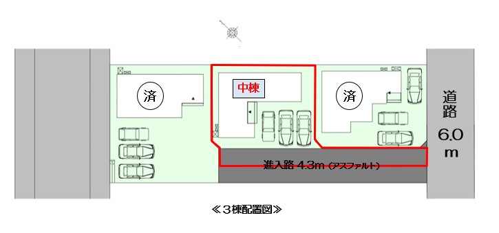 藤枝市五十海一丁目中棟【4/4、4/5オープンハウス開催！/内覧可能】
