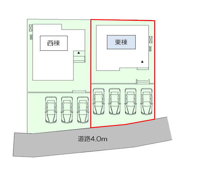 四日市市川島町　東棟【内覧可能】
