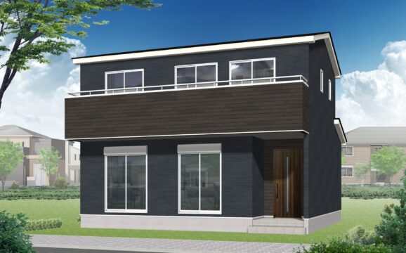 中央区雄踏町6期 中棟【外構工事】
