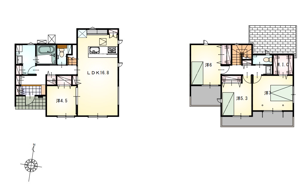 島田市旗指2期東棟【内装工事】