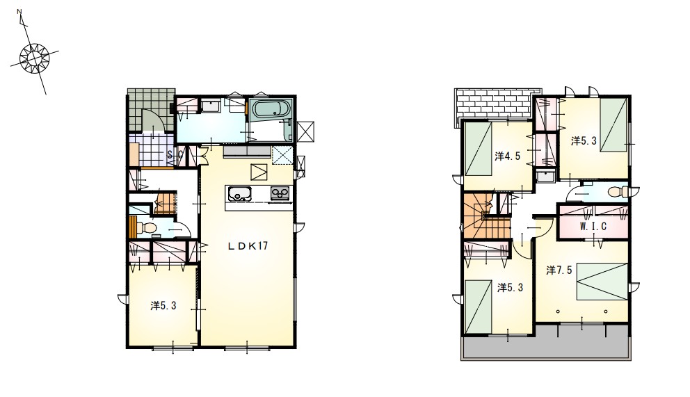 島田市岸町6期 東棟【木工事】