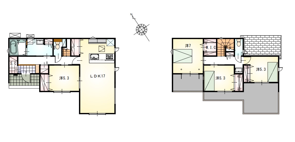 藤枝市青葉町五丁目南棟【内装工事】