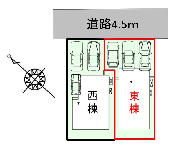 中央区萩丘五丁目 東棟【内覧可能!】
