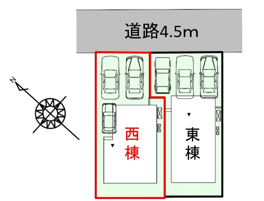 中央区萩丘五丁目 西棟【内覧可能!】
