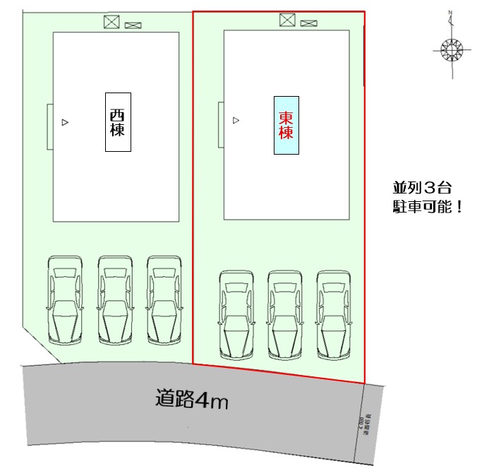 島田市旭三丁目 東棟【内覧可能】