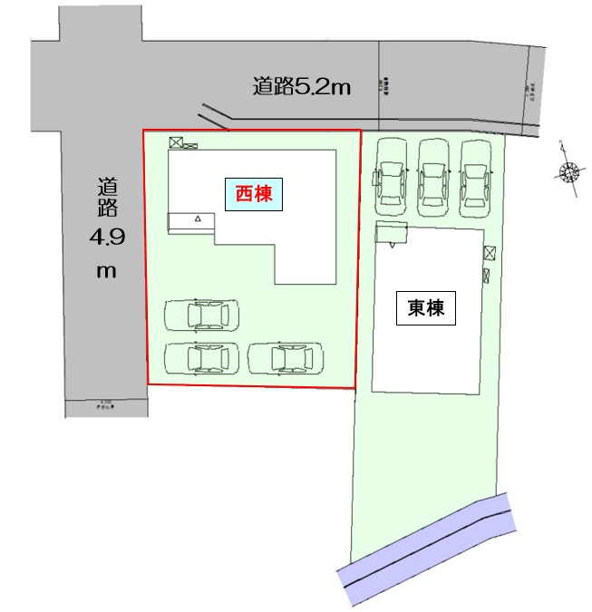 島田市岸町6期 西棟【木工事】