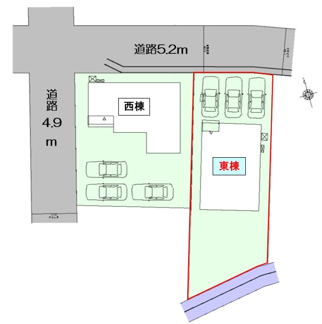 島田市岸町6期 東棟【木工事】