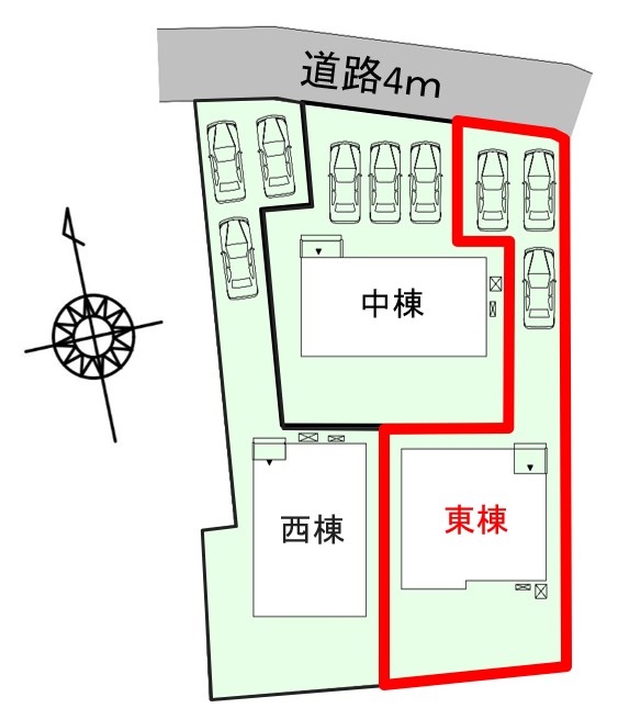 中央区豊町3期 東棟【外装工事】