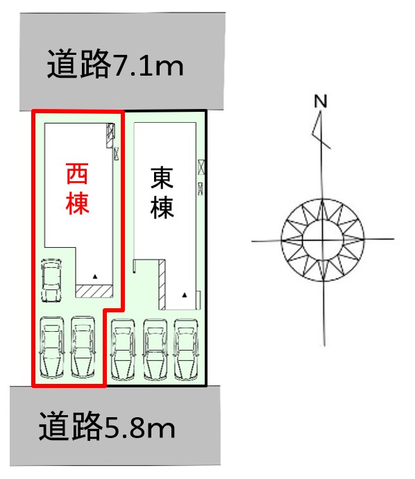 中央区増楽町3期 西棟【木工事】