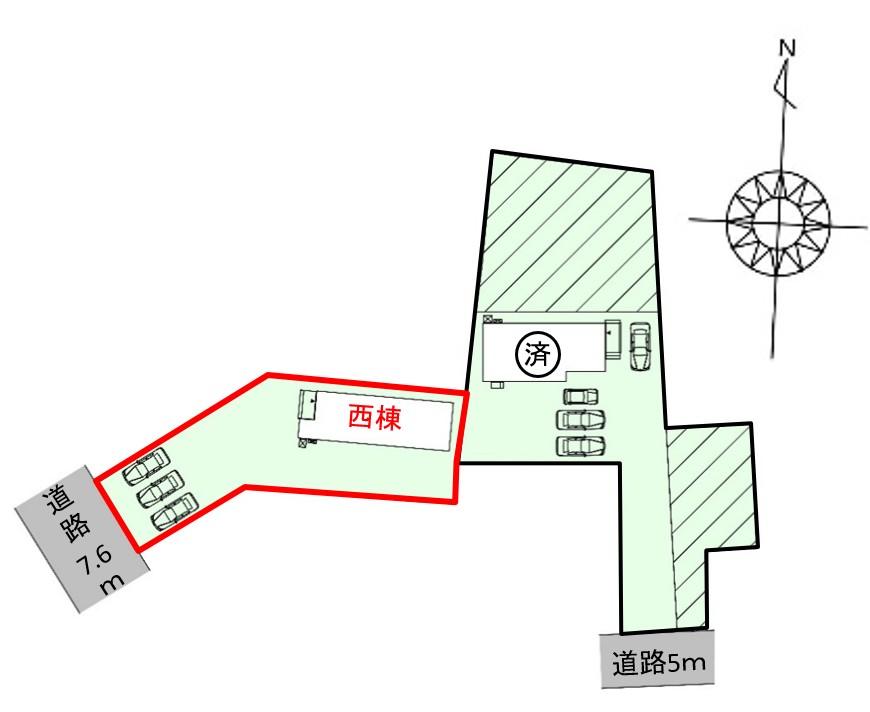 浜名区宮口4期 西棟【木工事】