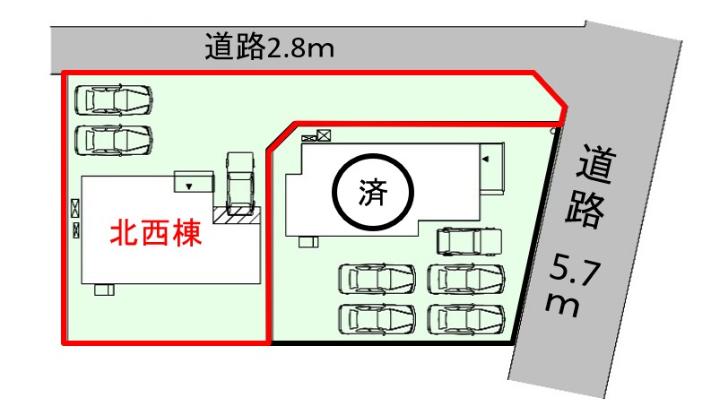 浜名区小松22期 北西棟【内装工事】