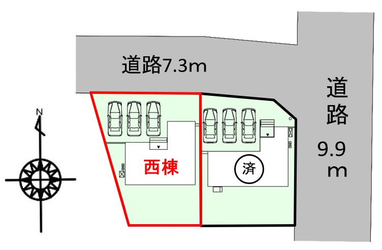 浜名区於呂4期 西棟【内覧可能!】