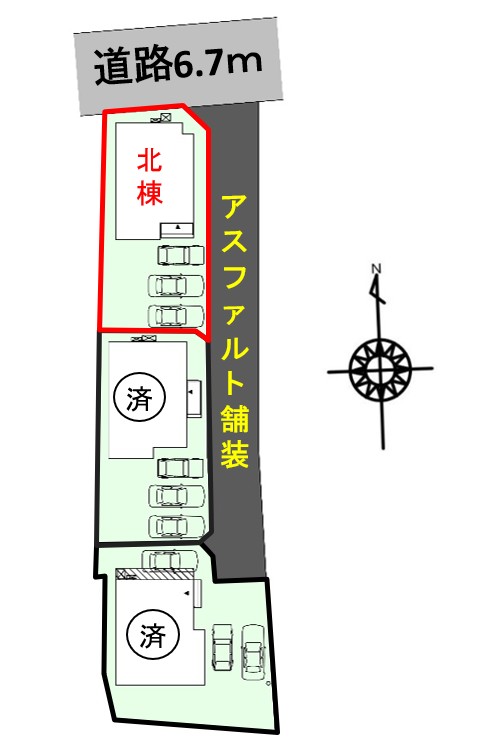 中央区中野町3期 北棟【内覧可能!】