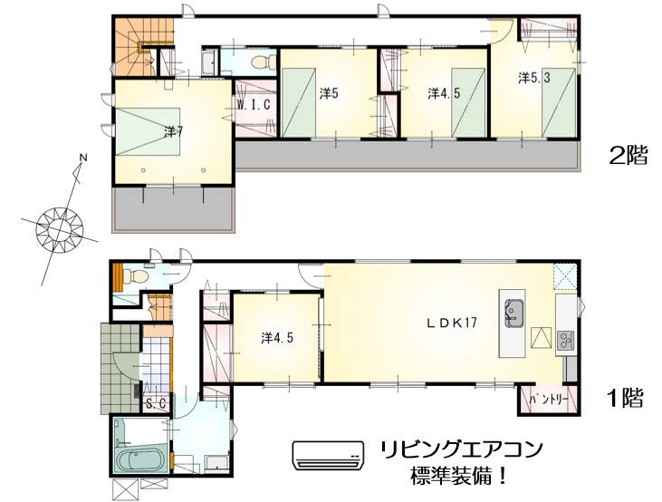 四日市市采女町　北棟【内覧可能】