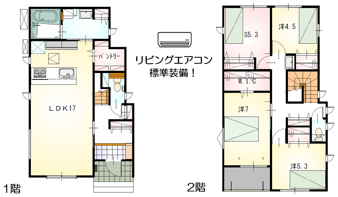 岡崎市中島中町3期西棟【内覧可能】