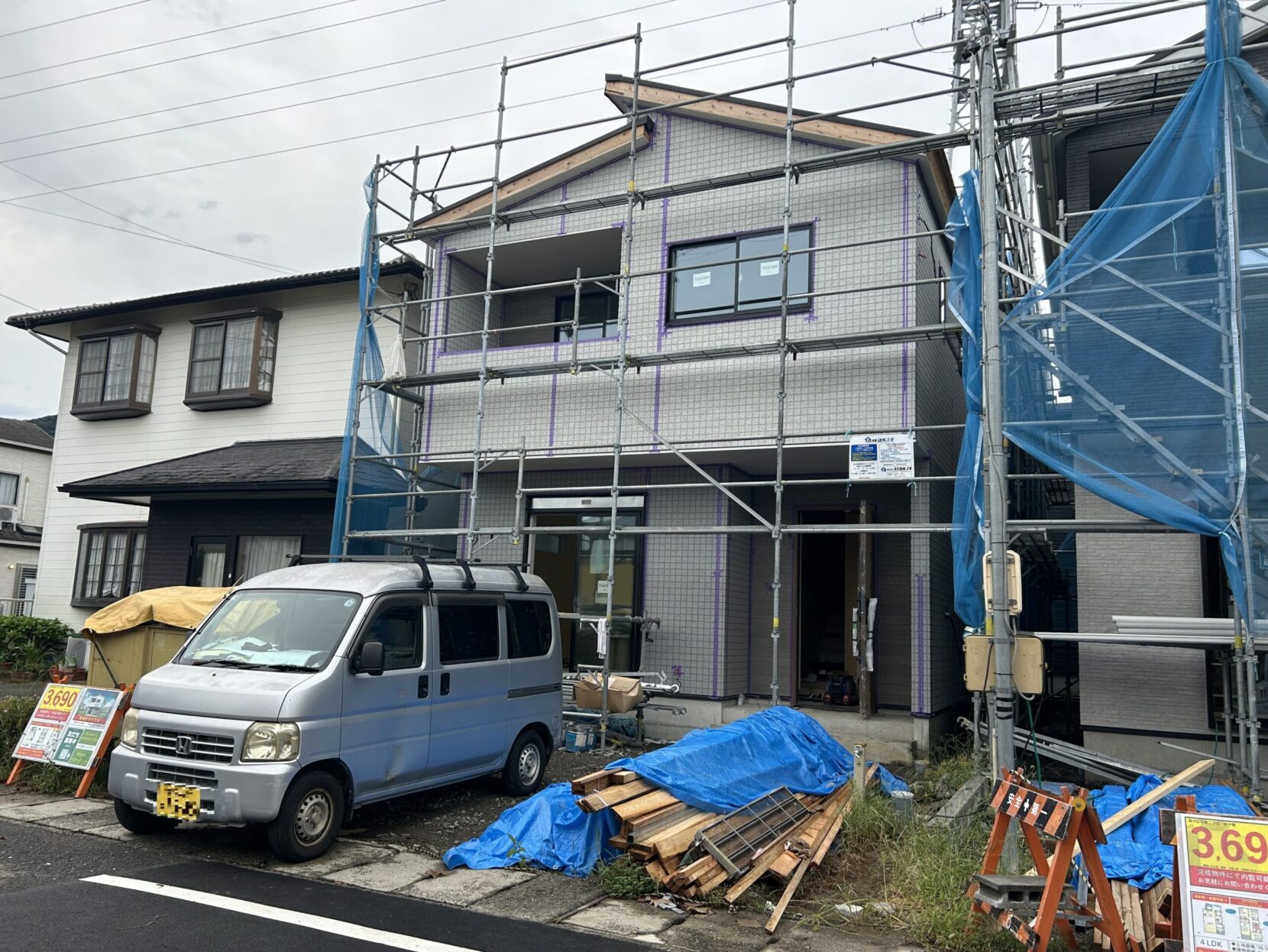 駿河区広野二丁目南西棟【木工事】