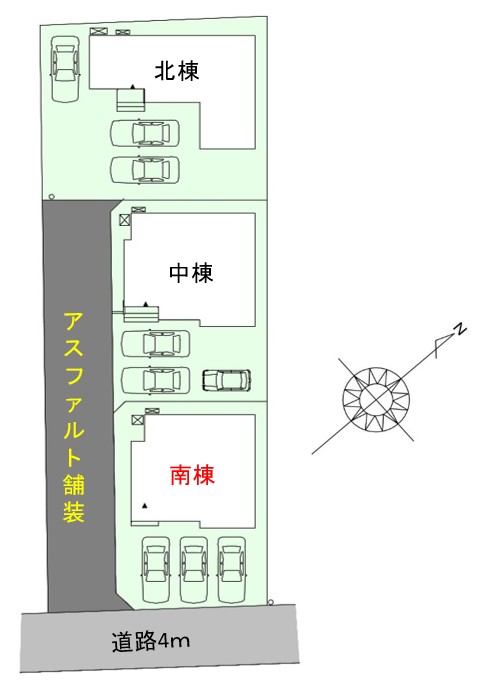 中央区泉四丁目 南棟【販売開始!】