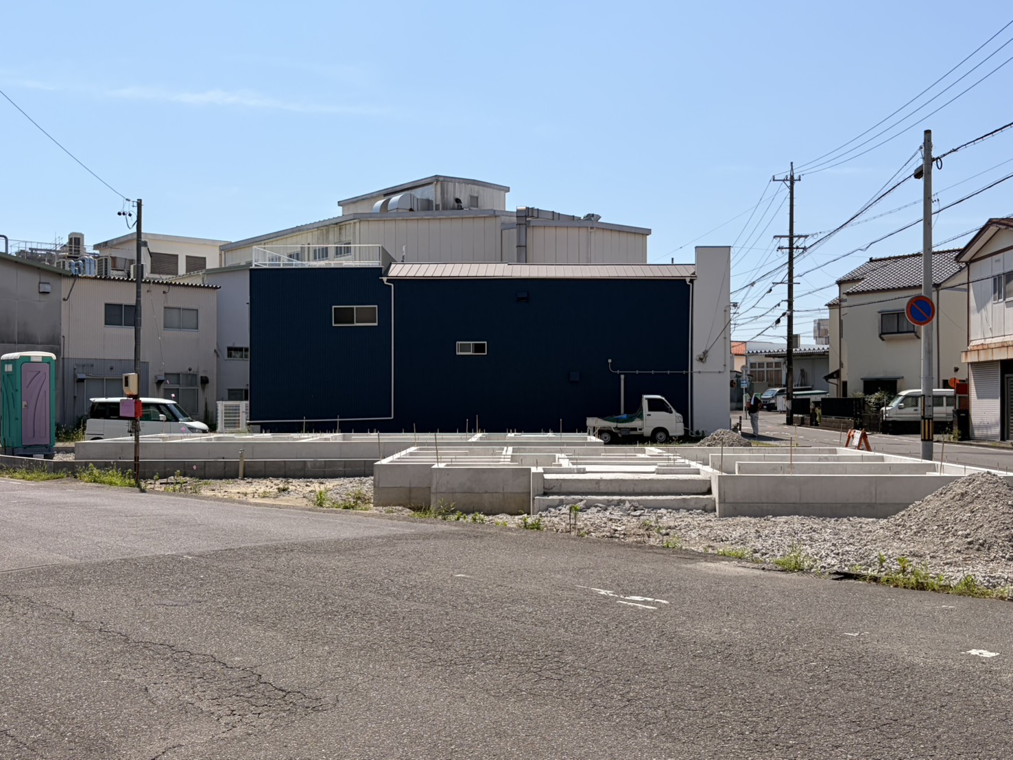 清水区永楽町 西棟【基礎工事】