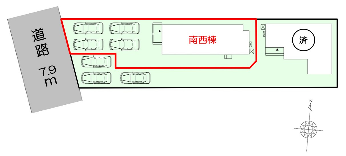 浜名区小松24期 南西棟【内装工事】