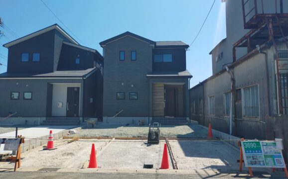 豊橋市大岩町４期 西棟【外構工事】