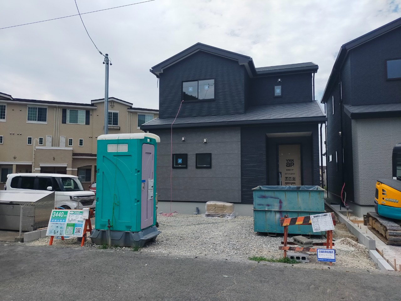 豊橋市多米西町２丁目 東棟【外構工事】