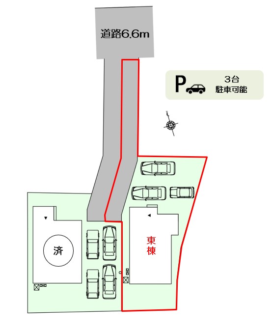 葵区北五丁目東棟【内覧可能】