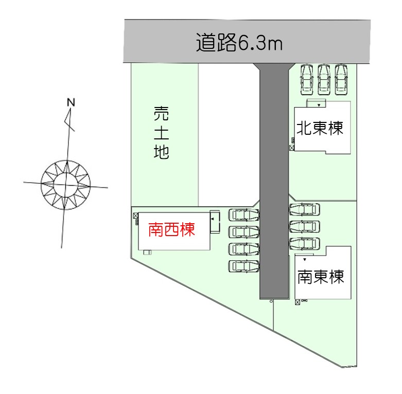 浜名区細江町11期 南西棟【販売開始!】